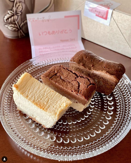 お取り寄せ百貨店【お取り寄せ&テイクアウトグルメ】様にママのチーズケーキを食べていただきました。